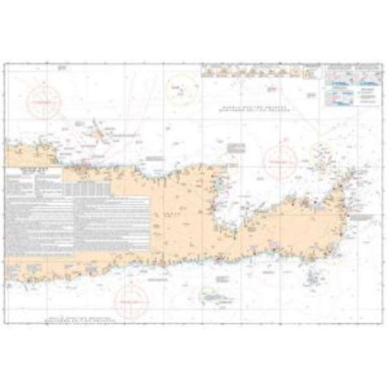 Ανατολική Κρήτη PC11 - Πλοηγικός χάρτης Eagle Ray