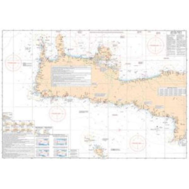 Δυτική Κρήτη PC10 - Πλοηγικός χάρτης Eagle Ray