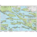 Κροατία Split έως Dubrovnik – M26 Ναυτικός Χάρτης Imray
