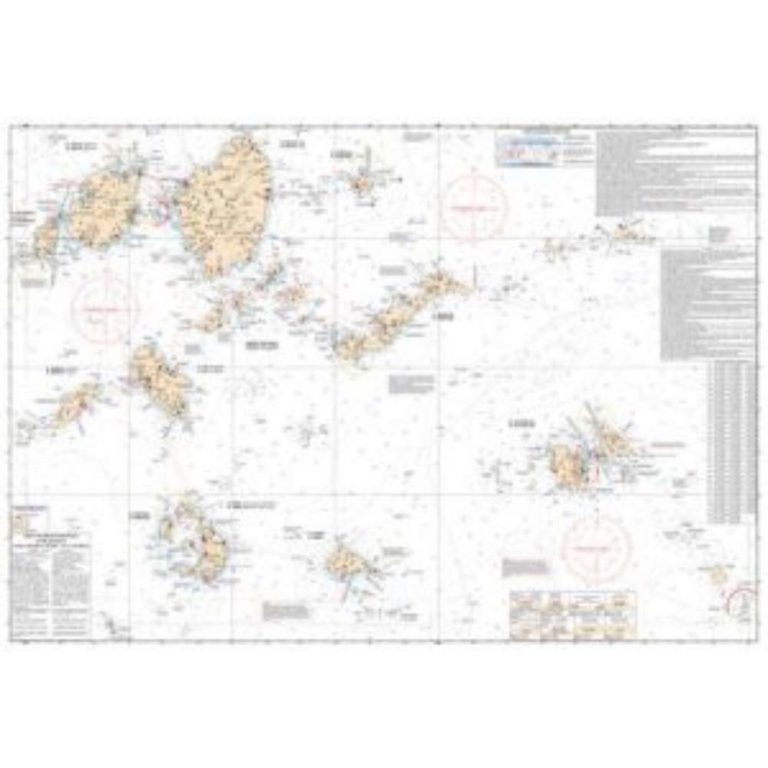 Νοτιοανατολικές Κυκλάδες PC5 - Πλοηγικός χάρτης Eagle Ray