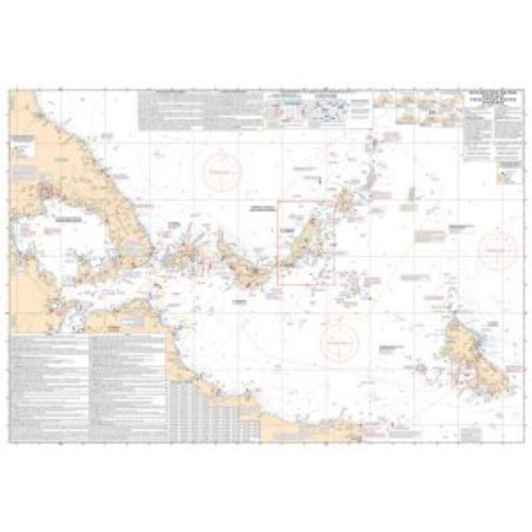 Παγασητικός και Σποράδες PC9 - Πλοηγικός χάρτης Eagle Ray