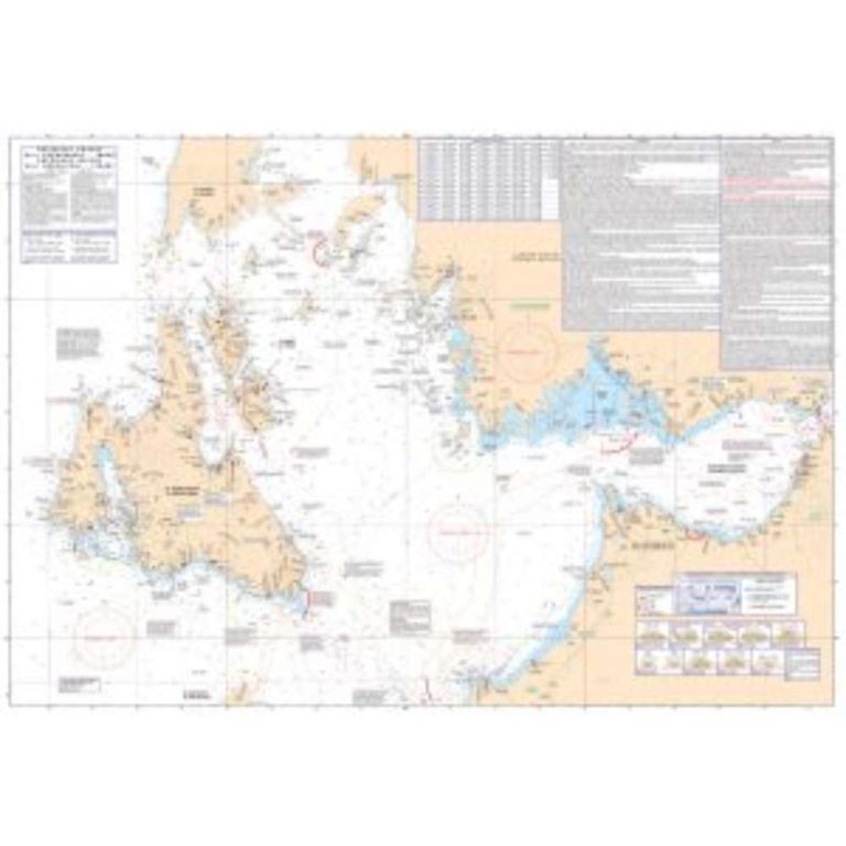 Πατραϊκός Κόλπος PC8 - Πλοηγικός χάρτης Eagle Ray