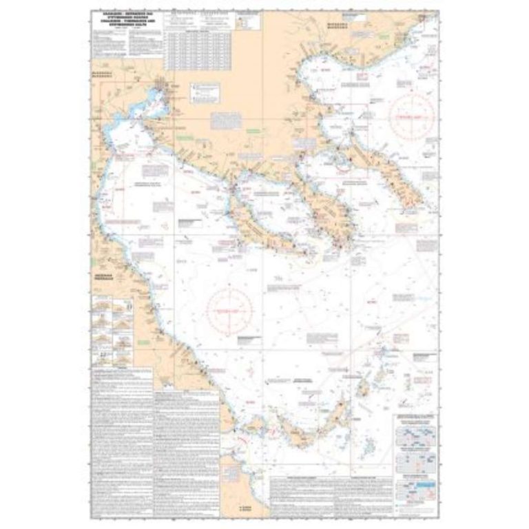Βορειοδυτικό Αιγαίο PC14 - Πλοηγικός χάρτης Eagle Ray