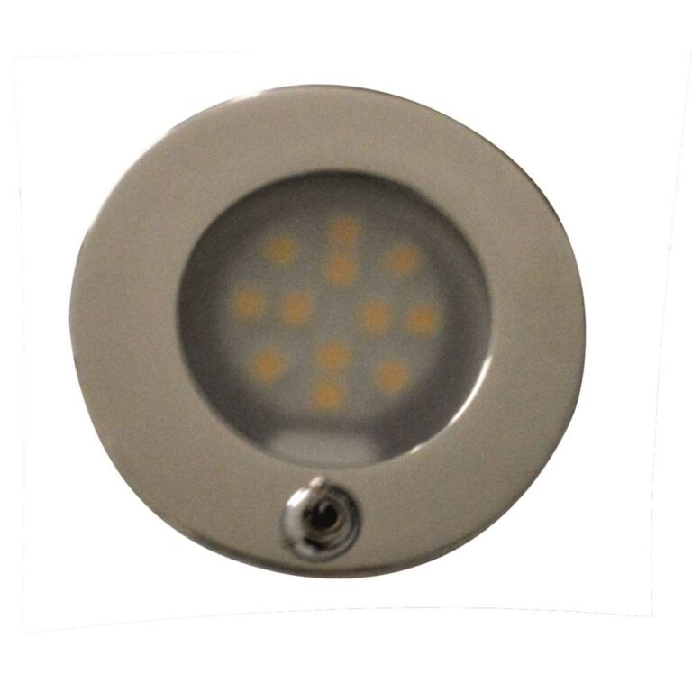 Πλαφονιέρα inox LED