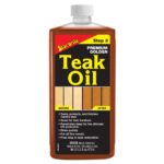 Premium Golden Teak Oil Step 3